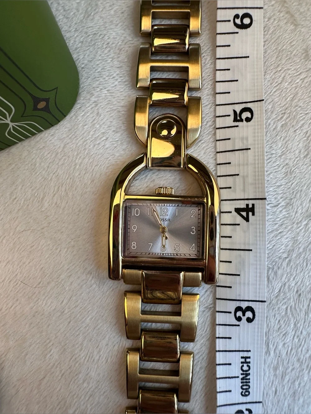 Fossil Gold Link Bracelet Watch